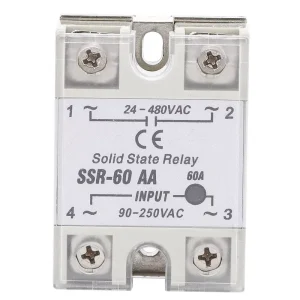 Ssr 60da h High voltage 480V control voltage 3 32VDC single phase SSR solid state relay