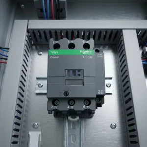 Stable Lc1d50m7c Ac Electric Contactor 50a 220v 50 60hz Magnetic Contactor Black Color for Global Market