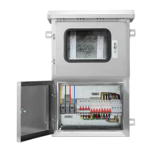 Stainless Steel Electrical Cabinet 380V Three Phase Photovoltaic Grid Connected Combiner Box Power Distribution Equipment IP55