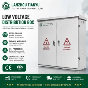 Stainless Steel Industrial Outdoor Low Voltage Distribution Box JP Electrical Control Panel China Manufacturer