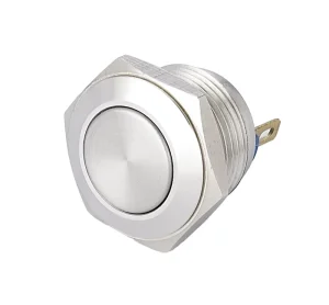 Stainless Steel Momentary Push Button Switch 16mm 19mm 22mm IP65 for Industrial Control Panel