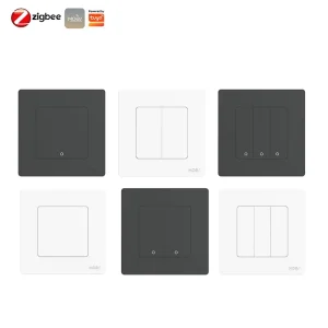 Star Ring Switches ZigBee3.0 Tuya Smart Push Button Light/Scene Switch Smart Life APP Remote Control Alexa Google Voice