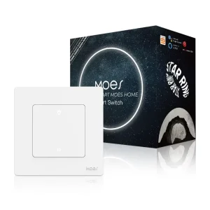 Star Ring ZigBee Smart Dimmer Switch for Light Dimming Work with Alexa Google Home Dimmable 1-3Gang
