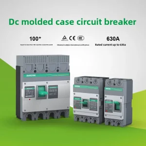 Suntree Photovoltaic DC Circuit Breaker 4P Molded Case Switch SM8 Model 630A 1500V Plastic