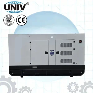 Super Silent Three Phase Water Cooled Diesel Generator Set 100kw 1800 RPM Whole House ATS Options 220v 60hz 24V DC Electric