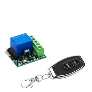 Superior 433MHz RF Remote Control Wireless Relay Switch for Home Automation