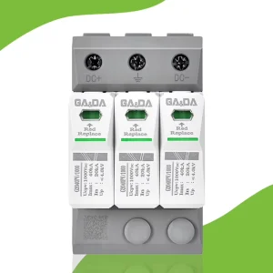 Surge Protection Device Model G2040PV/1000-3P 1000V DC 40A Max Discharge Current 4KV Voltage Protection IP20 CE