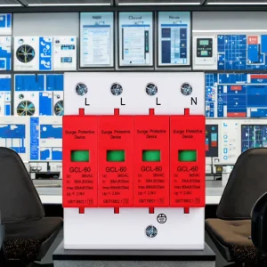 Surge Protector 1P 2P 3P Lightning Arrester Device 20KVA 30KVA Low Voltage Household Surge Protector