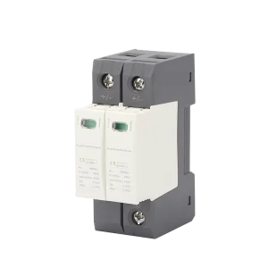 Surge Protector Arrester 1P 2P 3P 4P 1 2 3 4 Pole Type 2 SPD 20KA 40KA 385V AC Solar PV Surge Protective Device