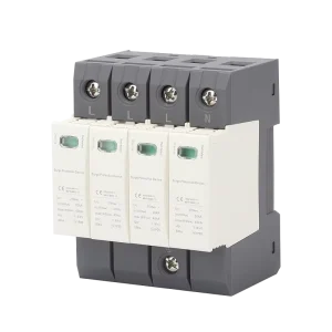 Surge Protector Arrester 1P 2P 3P 4P 1 2 3 4 Pole Type 2 SPD 20KA 40KA 385V AC Solar PV Surge Protective protection Devices
