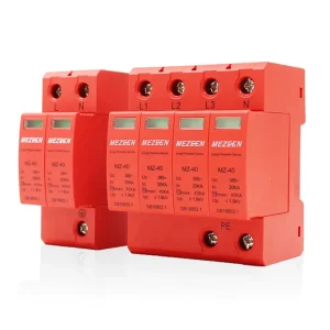 Surge Protector Surge Protective Device DC SPD 2 3 4 Pole Low Voltage AC DC Surge Protector Type 1 Type 2