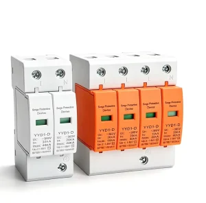 Surge Protector Type 2 Surge Arrester Household 3-Phase Power Surge Protection Module 1P/2P/3P/4P