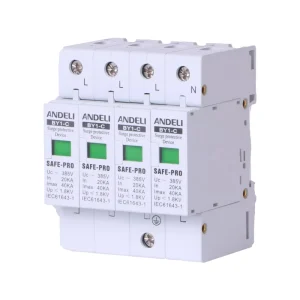 Surge Protector protection Devices 1200v Solar Dc spd Electricity Safety 4P BY1-C