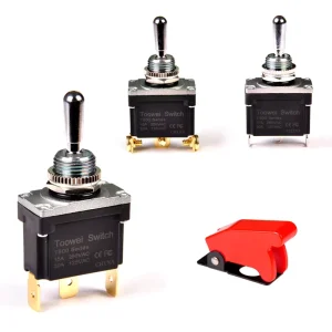 Switch 3Pin 3position Waterproof Momentary Off Momentary Toggle Switch for Joystick