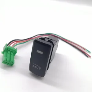 Switch Harness 220v Orange Green Lighting Toggle Switch Double Grass LED for Vigo Hilux