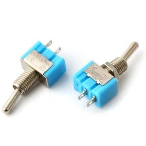 Switch Toggle ON OFF MTS 102 6A250V 3pins 2 Position Waterproof Mini Toggle Switches
