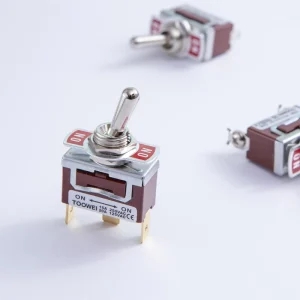 Switch Toggle SPST 3PINS Heavy Duty ON ON Toggle Switch for Instrumentation Equipment