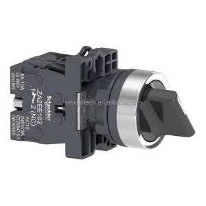 Switch XA2ED XA2EJ Series Plastic Select Switch XA2ED EJ 21 25 33 41 53 Self-locking Latching Long Short Handle 1NO