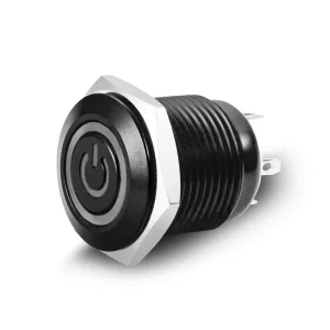 Symbol Light 4 Pin Push Button Switch Push Button Illuminated Switch 16mm