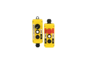 T-2M T-2K Universal Remote Control 3-Hole Button Box Switches IP65 Rated 10A Plastic Red Emergency Button Black Selector Switch