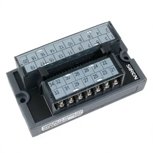 T031/T032/T033/T034 Small Size Design 10/20/34/40 Pin European General Covering IDCT Connector PCB Screw Terminal Block
