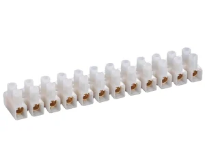 T16-12N(A) PA66 Brass Terminal Blocks for LED Luminaires with Easy Cut Design Rated 750V 76A for 6-16 Mm² Wires