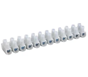 T16 12S(P) 12 Pole Barrier Fixed Terminal Block for Lighting and Electrical Applications