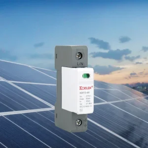 T2 30-60kA 385V AC Single-Phase Industrial Surge Protector SPD for Lightning Protection and Solar System