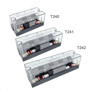 T240 1 2 Small Size LED NPN PNP 4 6 8 Pins DC24V 1A Spring Type Push In Terminal Block CE&RoHS Certified