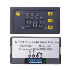 T3230 Digital Time Delay Relay Adjustable Timing Relay Time Delay Switch LED Display Cycle Timer Control Switch 110V 220V 12V24V