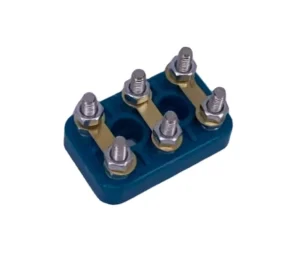 TB06201 41*25 M4 Iron Rod Motor Terminal Blocks Wiring Panel with Stake Column