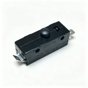 TE06 Plunger Micro Switch 2 Pin SPST NO 15A 125 250VAC 3 4HP 125V 1.5HP 250V C E473604 Snap Action Limit Switch
