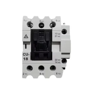 TECO CU-18 Plastic Magnetic Contactor 35A 3P AC110V/220V Industrial Use