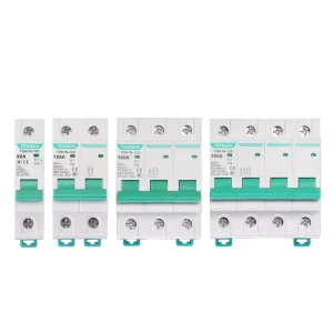TENGEN TGH1N-125 Load-Break Switch Disconnector 4P 32A-125A Din Rail Mount Industrial Isolator Mini Disconnect Switch