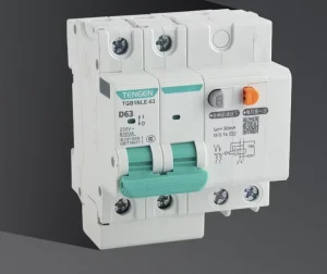 TGB1NLE-63 a Miniature Circuit Breaker RCBO with Overload Short Circuit Leakage Protection