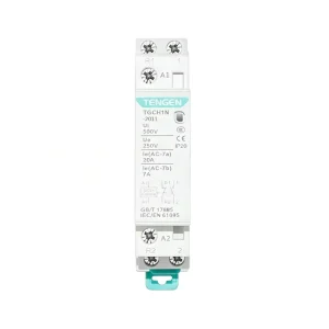 TGCH1N Modular Magnetic Contactor 40A 1NO+1NC AC24V AC110V AC230V 50 60Hz 2-Phase Industrial AC Contactor