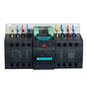 TGQ1N-630L/4 Automatic Transfer Switch 630A ATS Dual Power 4P Controller RS485 Communication 50kA Breaking Capacity