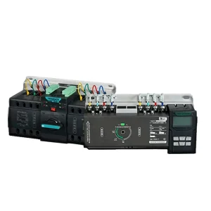 TGQ1N-800L/4C 800A 3.0 Dual Power Automatic Transfer Switch 3P/4P 35kA Breaking Capacity RS485 Communication Open CB
