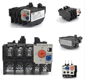 TH N20 SPX Miniature Thermal Overload Relay Auto Reset Silver Alloy Low Power Contact Load Sealed Screw Terminal Motor