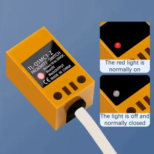 TL Q5MC1 Z PNP AC Rectangular Inductive Proximity Sensor NPC Proximity Switch for Metal Detection