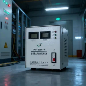 TND-5kVA Single-Phase Automatic Voltage Stabilizer with 96% Efficiency and Surge Protection for Medical Use