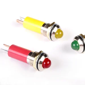 TOOWEI 12mm Signal Pilot Lamp 3V 6V 12V 24V 36V 48V 110V 220V Waterproof Pilot Light Led Indicator
