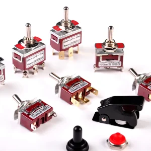 TOOWEI 2P 3P 10A 15A 12v 220v Latching Momentary Toggle Switch