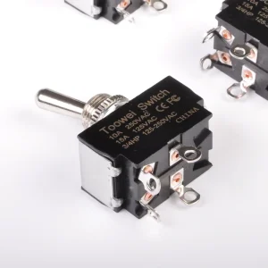 TOOWEI Factory Direct 12mm 2Way ON OFF Toggle Switch