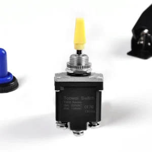 TOOWEI Factory Yellow Handle Lever On Off Toggle Switch for Machinery