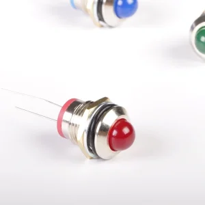 TOOWEI LED Pilot Lamp 8mm Brass IP67 Corrosion Resistant Indicator Light