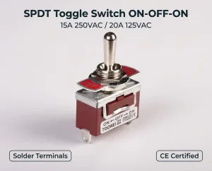 TOOWEI ON OFF ON Toggle Switch Is Applicable to the Control Panel of Construction Machinery