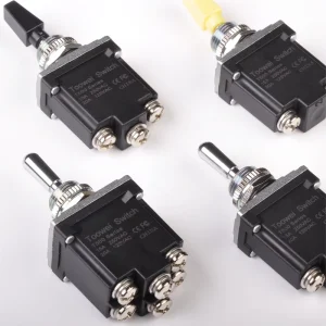 TOOWEI Toggle Switches Waterproof Sealed Toggle Switch for Boom Lift Parts Tractor