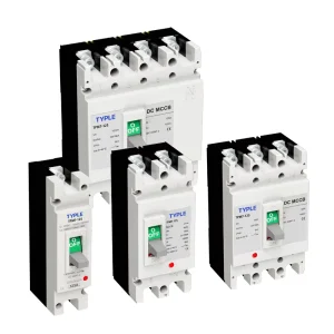 TPM7 125 1P 2P 3P 4P MCCB Molded Case Circuit Breaker 63A~125A Adjustable Industrial Power Distribution Switch 20kA Breaking
