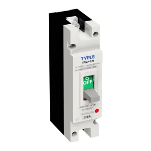 TPM7 125 1P Molded Case Circuit Breaker MCCB 125A Adjustable 20kA Breaking Capacity IEC60947 2 Standard Industrial Power